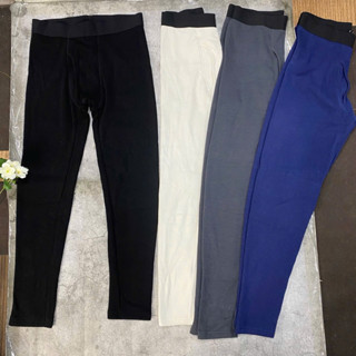 01544 Quần giữ nhiệt nam lót lông bảng màu mới