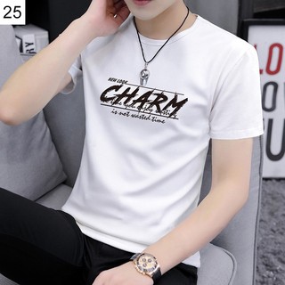 Áo thun cổ tròn tay ngắn ,chất cotton thun lanh, co giãn, thấm mồ hôi tốt - MS07