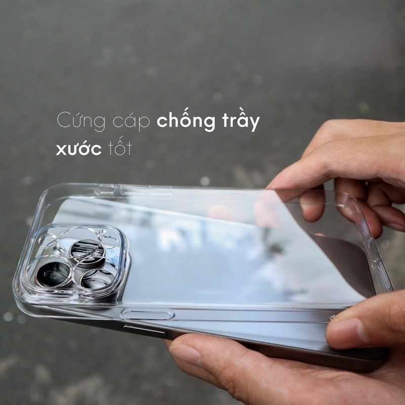 Ốp lưng trong suốt Chống ố vàng, chống xước KOLEAD P43, bảo vệ toàn diện iphone xsm 11 12 13 14 15 16 pro plus promax | BigBuy360 - bigbuy360.vn