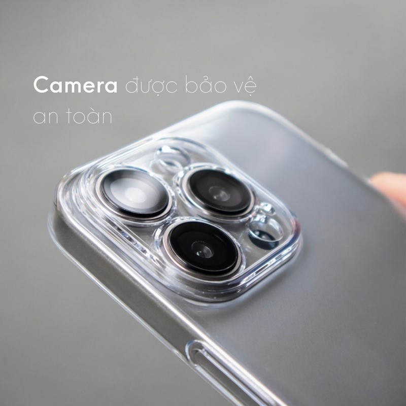 Ốp lưng trong suốt Chống ố vàng, chống xước KOLEAD P43, bảo vệ toàn diện iphone xsm 11 12 13 14 15 16 pro plus promax | BigBuy360 - bigbuy360.vn