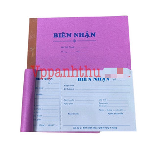 COMBO 5 BIÊN NHẬN LOẠI MỎNG
