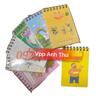 COMBO 2 SỔ LÒ XO A7 FUNNY