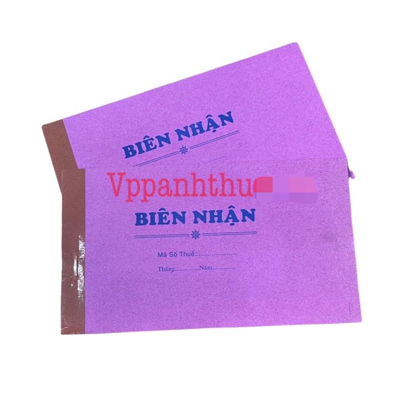COMBO 5 BIÊN NHẬN LOẠI MỎNG