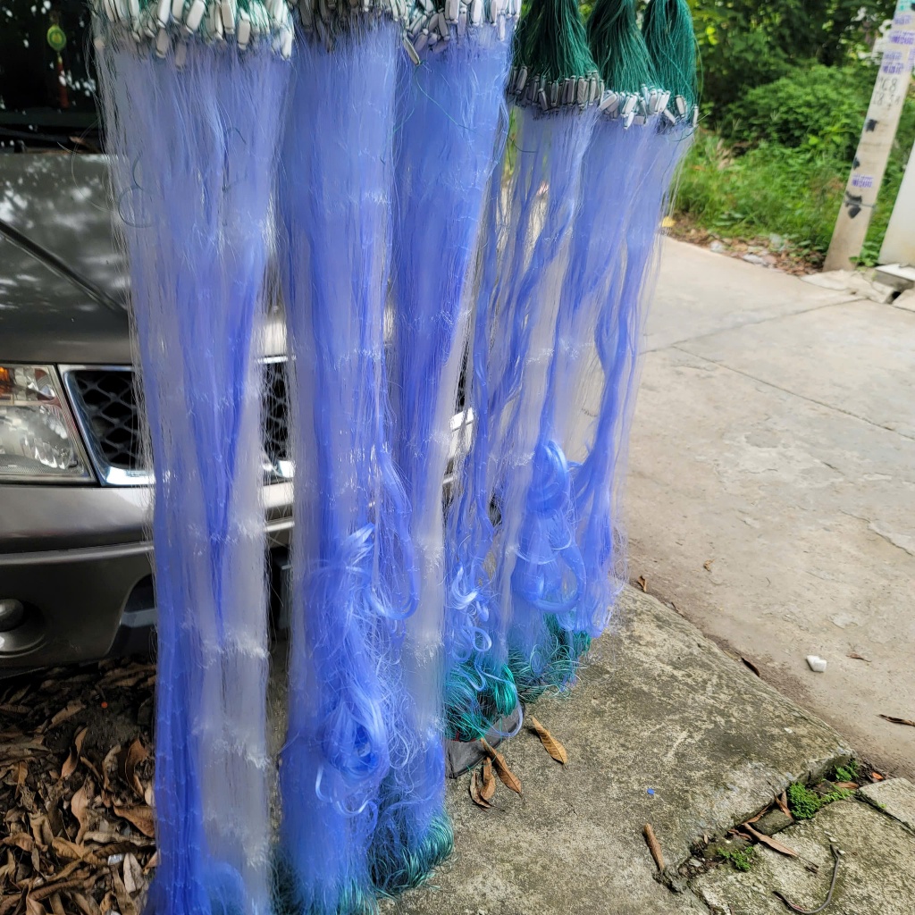 Lưới đánh cá 3 lớp then 3 cao 1,2m dài 90m đánh cá từ 400g đến 3kg