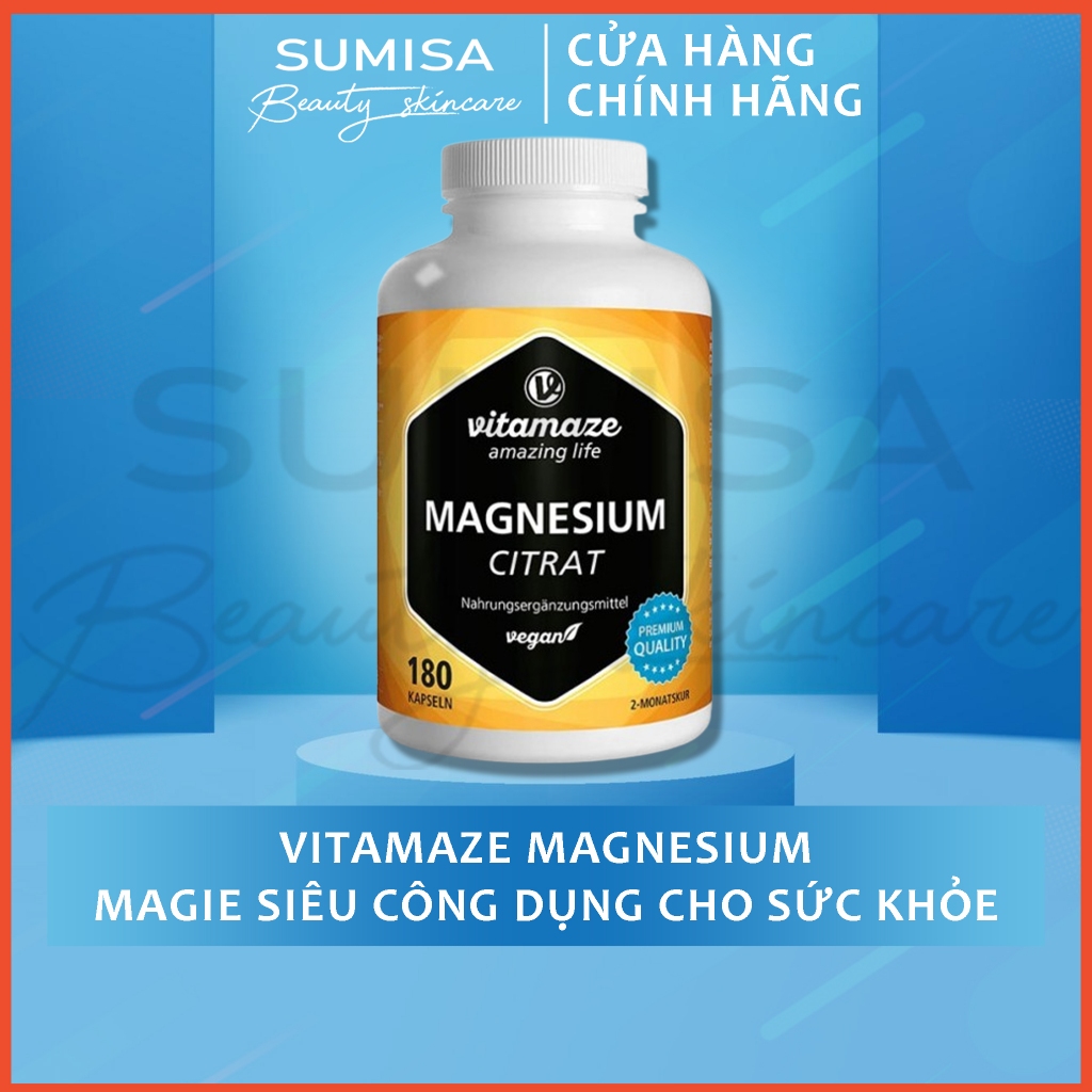 Vitamaze Magnesium Citrate siêu magie cho cuộc sống