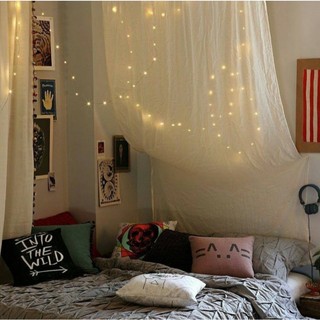 [2m/3m/5m/10m] Đèn LED Dây Đồng Kẽm Chipsling siêu lung linh xài pin