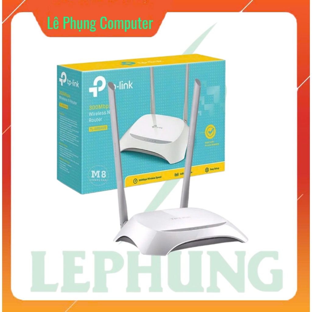Bộ Phát Wifi Tp-Link TL-WR840N Chuẩn N Tốc Độ 300Mbps