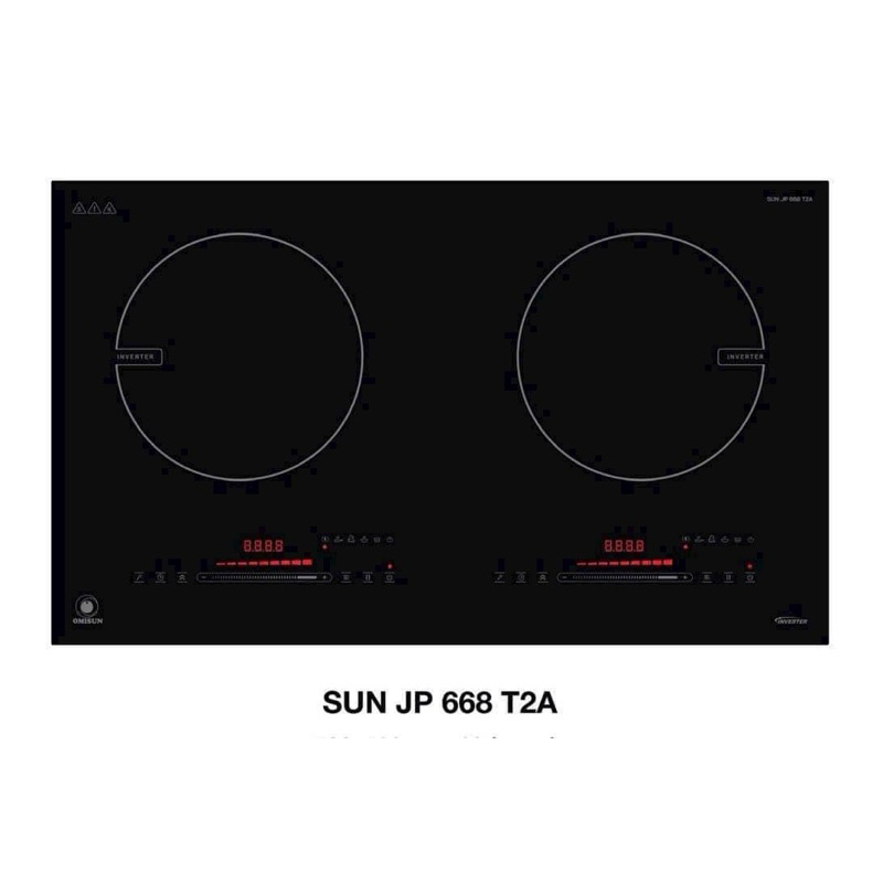 Bếp từ đôi - inverter - chống tràn Omisun - công nghệ mới 2024