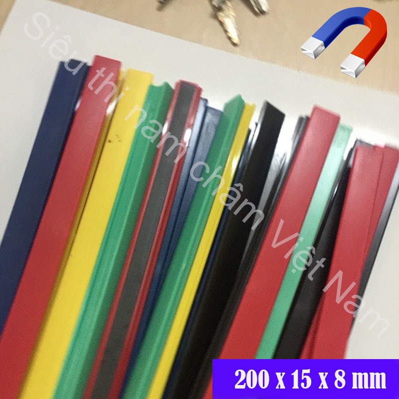 Thước chặn nam châm 20cm x 15mm x 7mm