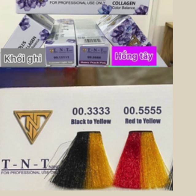 Bóc Màu Nhuộm Đỏ Đen TNT 100ml