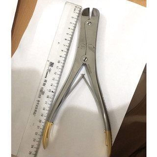 Kìm Cắt Đinh Kirschner Chuôi Vàng 23cm-24cm