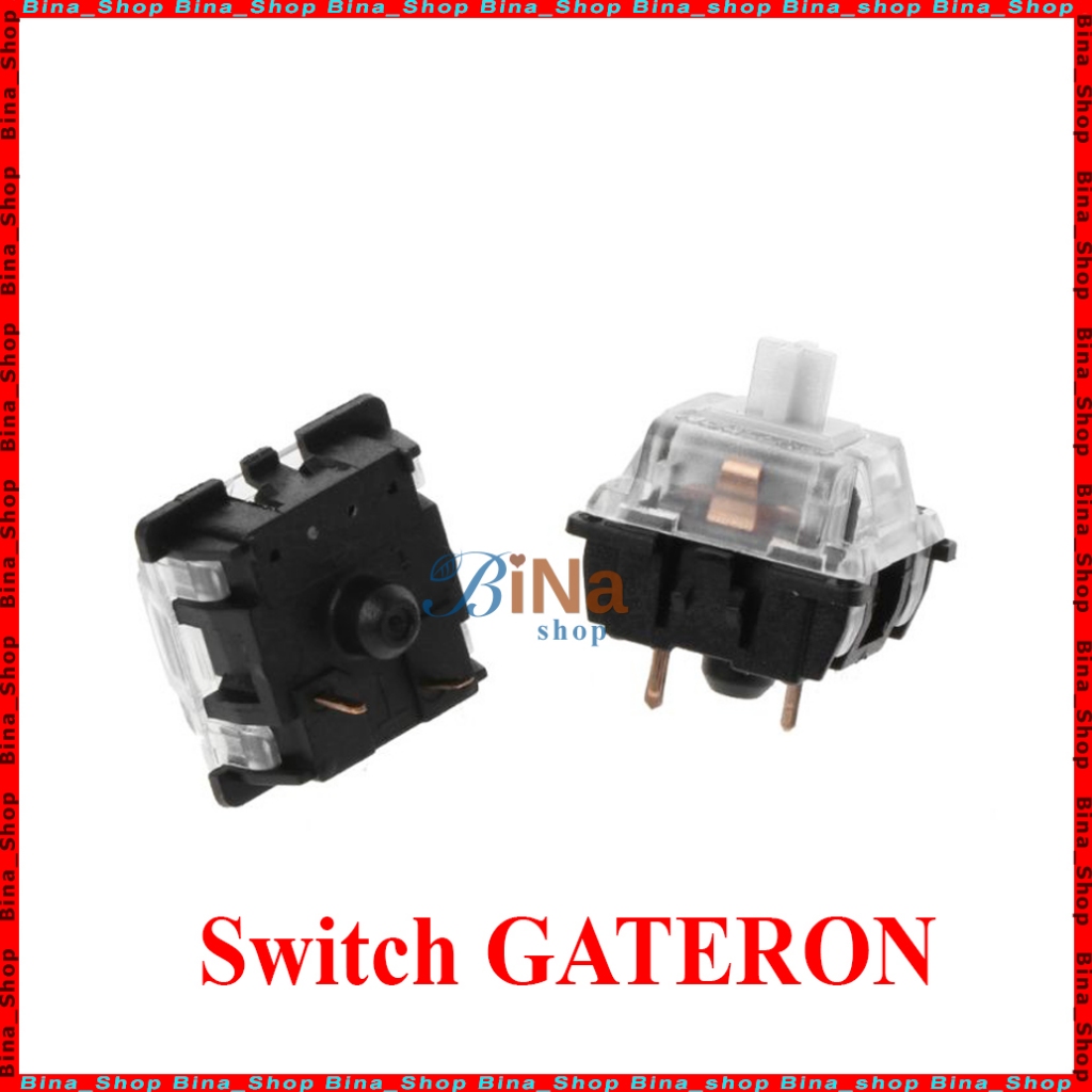 Switch GATERON Clear thay thế bàn phím cơ