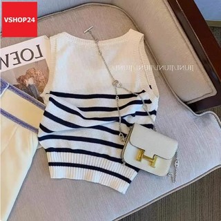 Áo len nữ cao cấp sọc ngang Dior ALE03 (Code: ALE03)