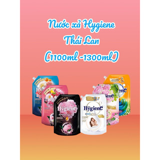 Nước xả vải Hygiene làm mềm vải lưu hương thơm mát gói 1100ml - 1300ml