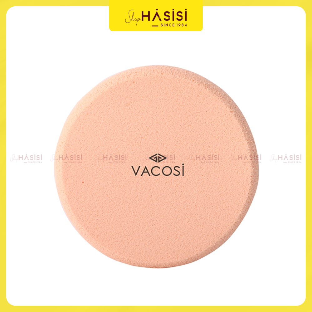 Bông Phấn Ướt Tròn Lớn VACOSI - BP05