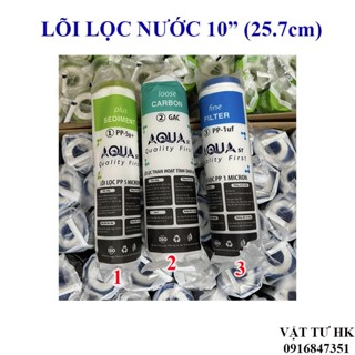 Lõi lọc nước thô số 1 2 3 AQUA st thay máy lọc nước Aqua hàng Xịn