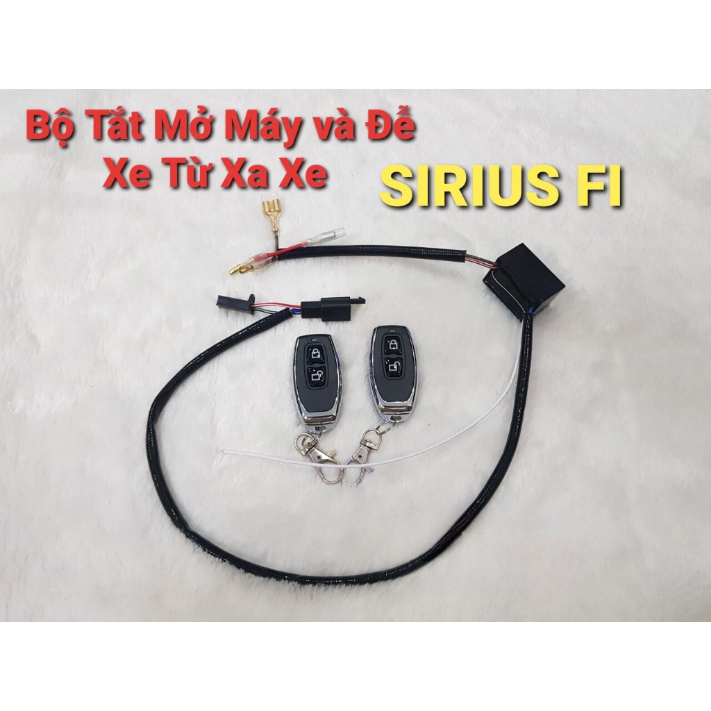 Bộ Điều Khiển Tắt Mở Máy và Đề Xe từ xa cho xe Sirius Jupiter