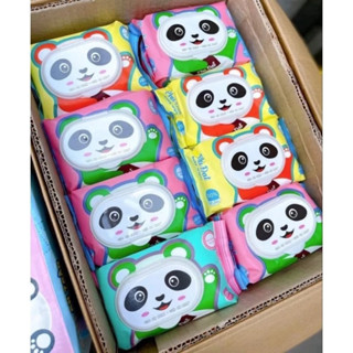 freeship 5 Gói giấy Ướt Thiên Phúc Hình Gấu 120 Tờ Không Mùi Không Cồn