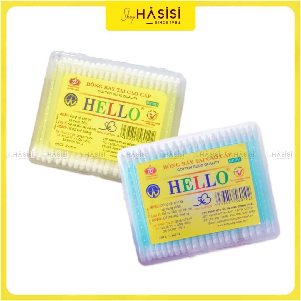 Tăm Bông Baby HELLO - Cotton Buds Quality