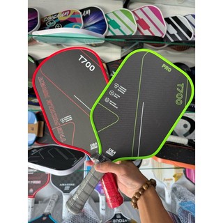 Vợt pickleball carbon Pickleball Sợi carbon T700 dành cho người mới bắt đầu- Tặng kèm bóng