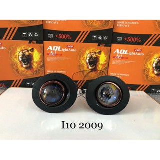 1 cặp mặt dưỡng lắp bi gầm cho xe hyundai I10, i20, i30. dưỡng lắp bi 3 inh. không kèm đèn ( dưỡng chế dán keo)