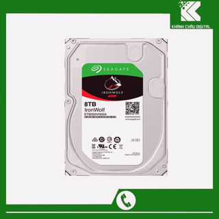 [Mã giảm 8% đơn 3000K] Ổ Cứng HDD Seagate IronWolf 8TB NAS 7200rpm SATA 3.5inch 256MB Cache