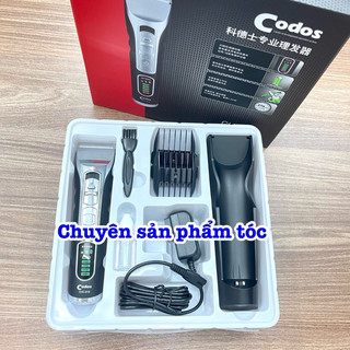 ✅Codos Tông Đơ Cắt Tóc CHC-918 Chính Hãng Pin Lithium Ion 2600mAh 3 Mức Tốc Độ 7000rmp Dụng Cụ Làm Tóc Cao Cấp