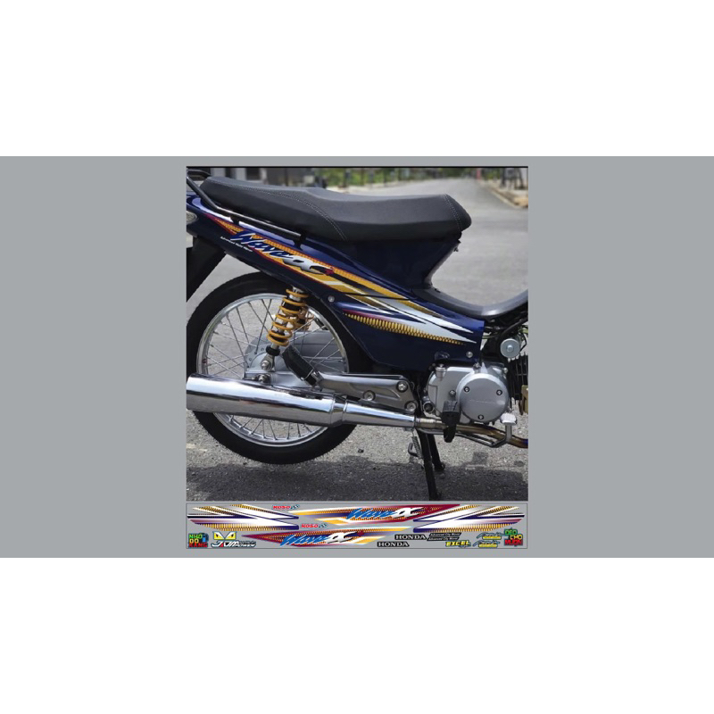 Tem wave a cộng đời đầu decal 3 lớp