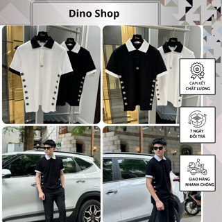 Áo Polo Nam Đê Gờ Thêu Logo Sườn Mới Nhất - Áo Polo Boy Phố Đi Học Đi Chơi Đẹp Nhất