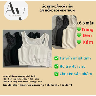 ÁO NỊT TOMBOY NGẮN CÓ VIỀN GÀI HÔNG NỊT BÓ SÁT, kiểu dáng thể thao