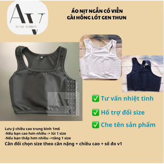 ÁO NỊT TOMBOY NGẮN CÓ VIỀN GÀI HÔNG NỊT BÓ SÁT, kiểu dáng thể thao