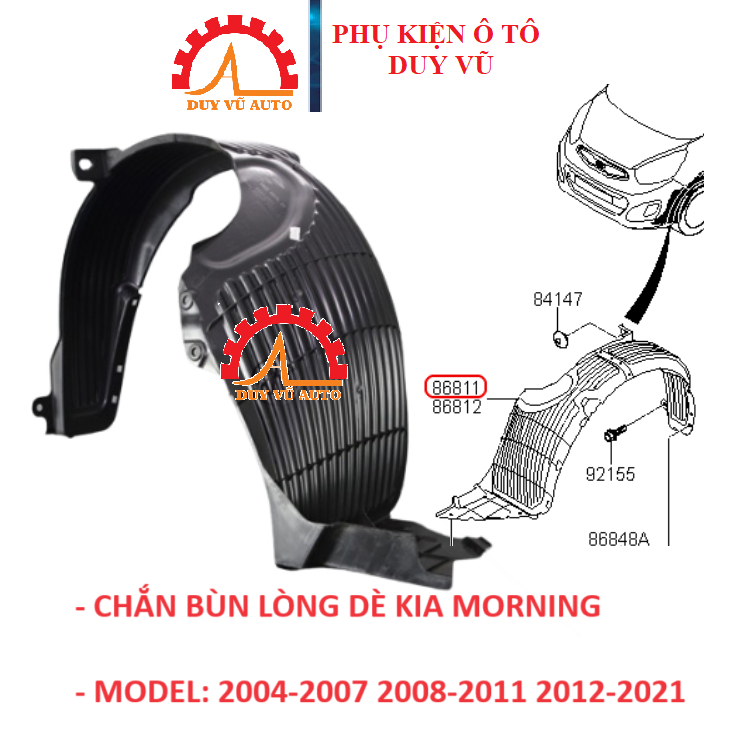 chắn bùn lòng dè kia morning