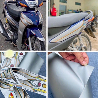 Combo tem rời wave s + dán yếm bạc wave 50-100-110