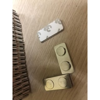 Thẻ tên nam châm KT 30X13MM, sét 5 cái