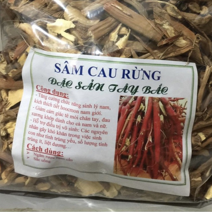 Sâm cau đỏ khô Tây Bắc hàng đẹp