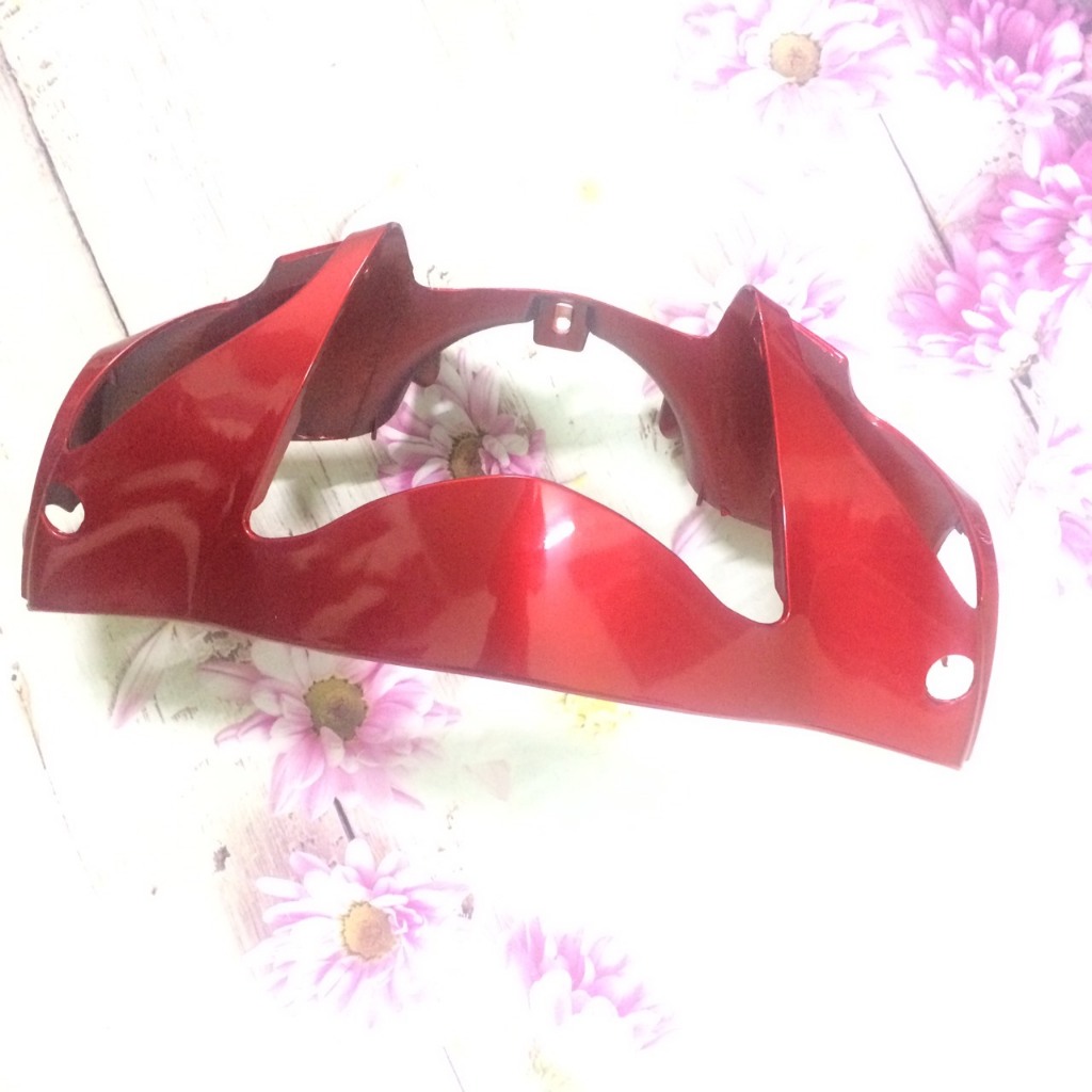 ỐP đầu - Bàn thờ trước xe wave alpha - wave RS đời 2006 đến 2016  màu ĐỎ Candy -nhựa ABS