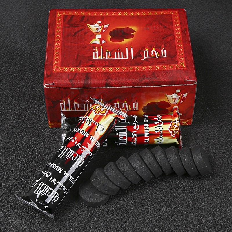 Than Hookah 1 Hộp (100 Viên) Đốt Trầm Hương Không mùi, nướng thịt không khói chính hãng an toàn với 