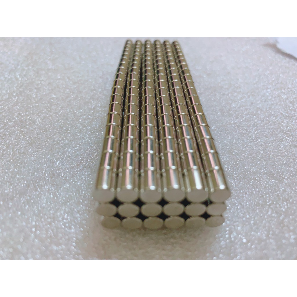 BỘ 10 viên nam châm đất hiếm 5x6mm