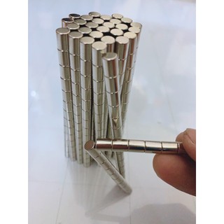 BỘ 10 viên nam châm đất hiếm 5x6mm
