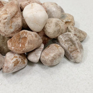 Đá hồng nhạt trang trí ( chọn size )