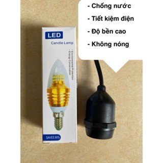  Bóng đèn led quả nhót 5w đui E27 chuyên dụng cho đèn lồng Hội An 