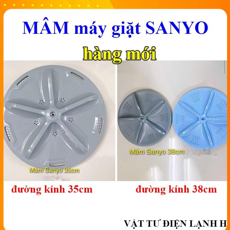 Mâm Máy Giặt SANYO AQUA 7KG 8Kg 9KG cửa trên lồng đứng MG hàng Mới