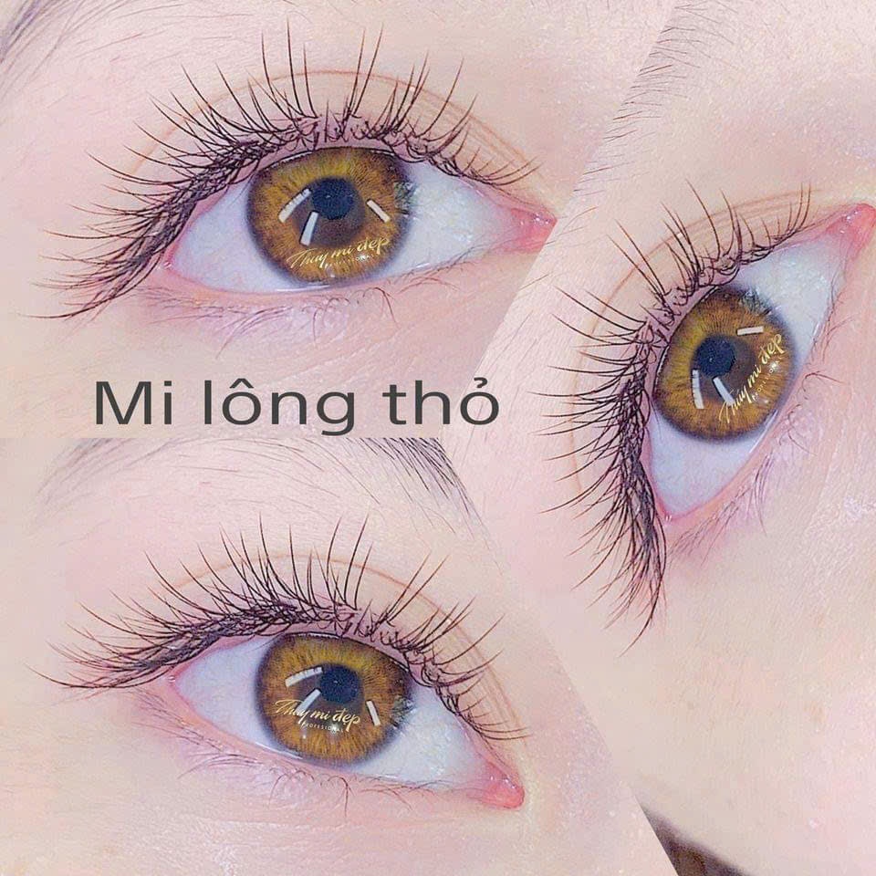 Mi lông thỏ 0.03 - siêu nhẹ, siêu mềm , không khác gì mi thật Độ dày 0.03/ Mix(8-14mm), Size lẻ I J 