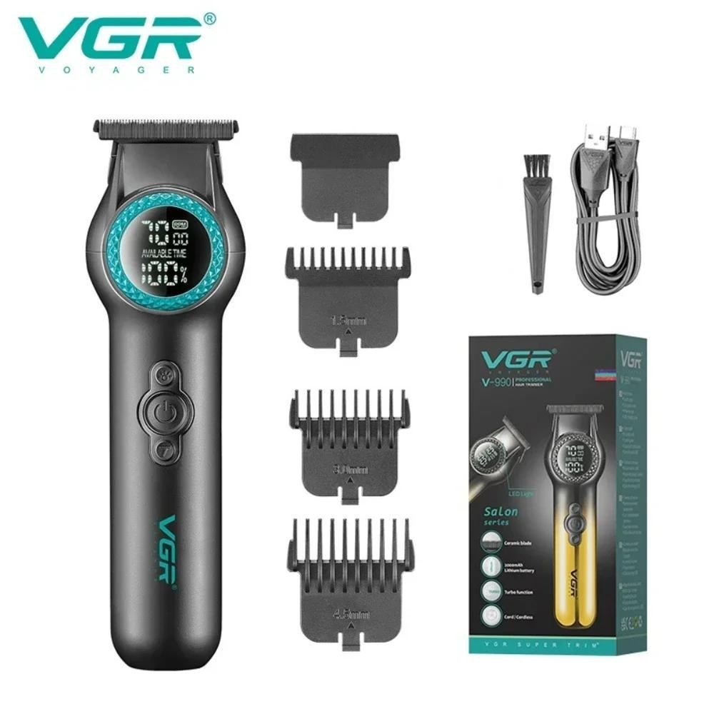 Tông Đơ Chấn Viền VGR V-990, Tông Bấm Viền VGR V 990 Hair Clipper, Hair Trimmer