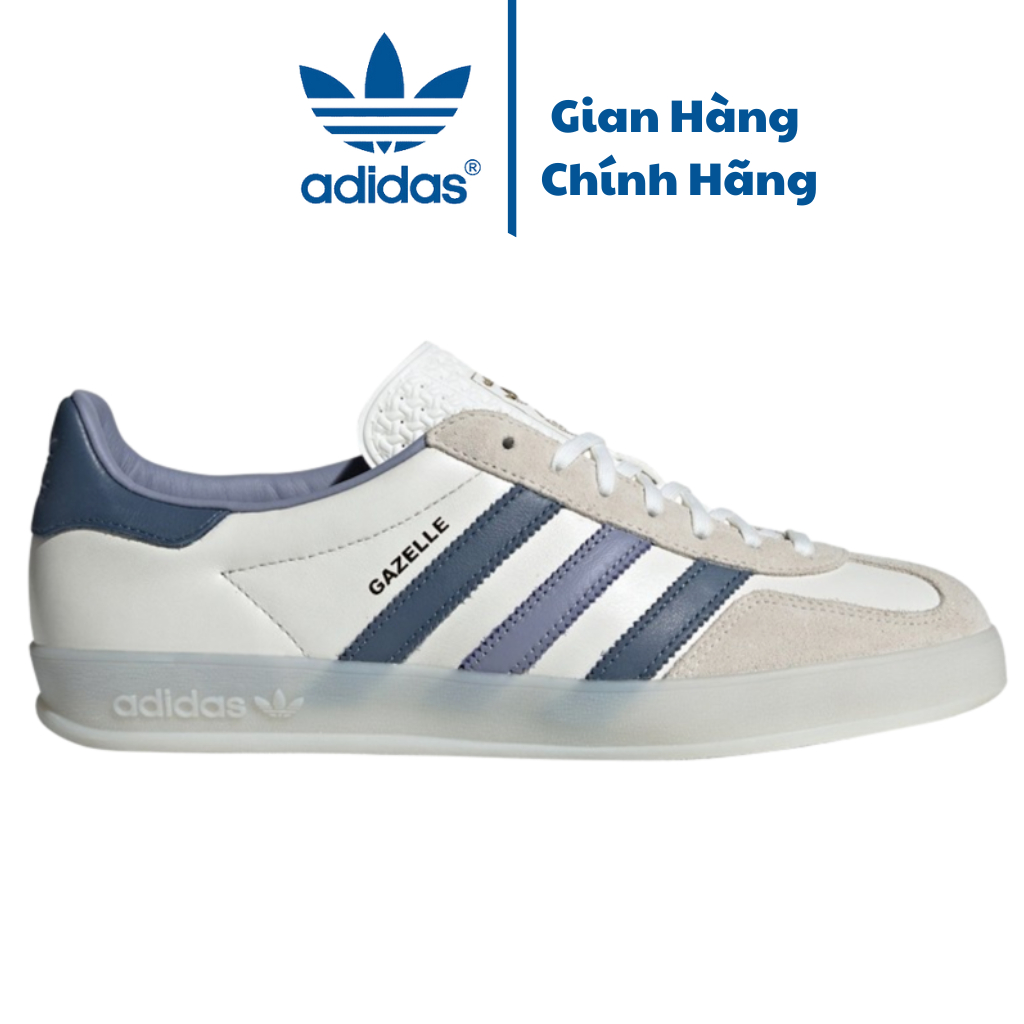 [ CHÍNH HÃNG ] Giày Adidas Gazelle Indoor ' Preloved Ink Mel' IG1643 .
