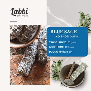 [Labbi] Xô Thơm Xanh (Blue Sage) - thu hút may mắn