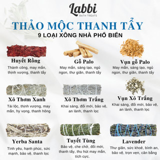 [Labbi] Xô Thơm Xanh (Blue Sage) - thu hút may mắn