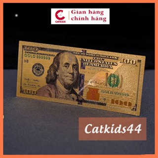 Set 10 đồng USD mạ vàng, đồng đô la mạ vàng làm tháp tỏi, tháp bánh tháp nước Tài lộc, giỏ quà Tết TT02