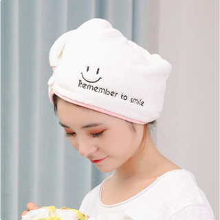 Khăn quấn khô tóc mới thần thánh màu trắng