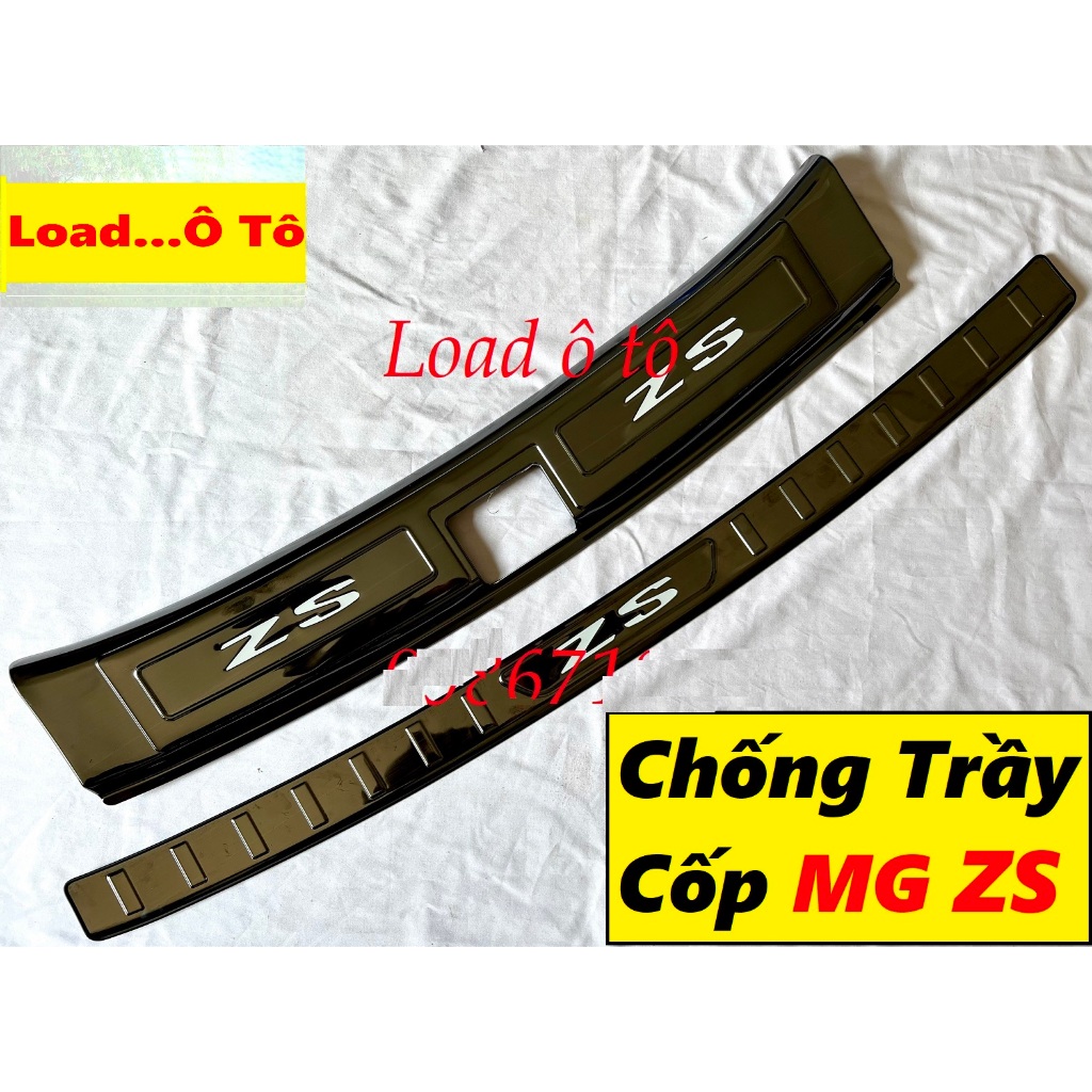 Chống Trầy Cốp Xe MG ZS 2025-2022 Mẫu Titan Mặt Gương Bóng Cao Cấp